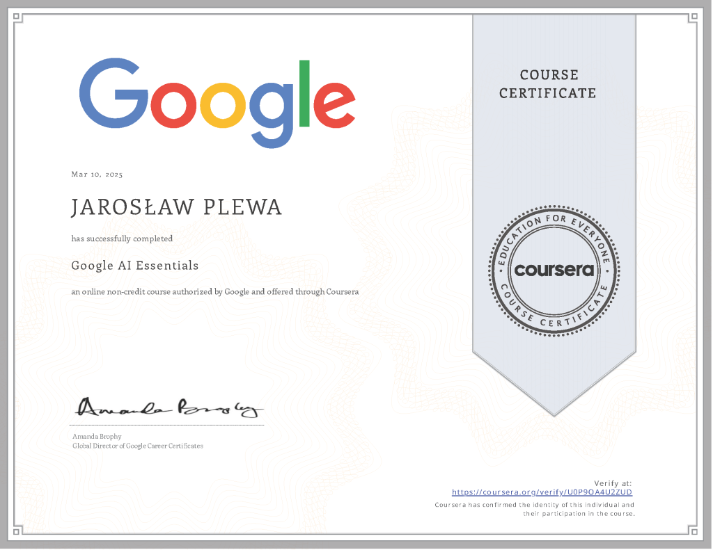 Google AI Essentials