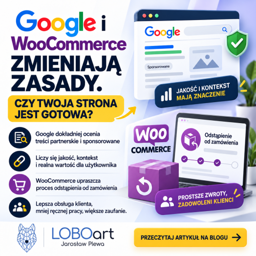 Google i WooCommerce zmieniają zasady